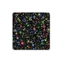 Universe Star Planet Galaxy Square Magnet by Ravend