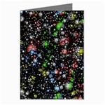 Universe Star Planet Galaxy Greeting Cards (Pkg of 8) Left