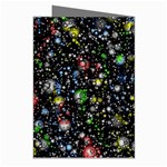 Universe Star Planet Galaxy Greeting Cards (Pkg of 8) Right