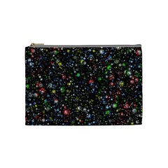 Universe Star Planet Galaxy Cosmetic Bag (medium) by Ravend