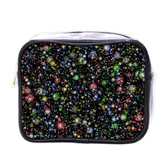 Universe Star Planet Galaxy Mini Toiletries Bag (one Side) by Ravend