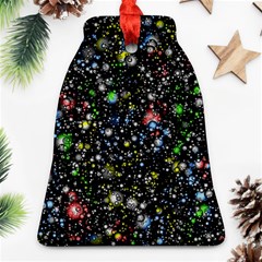 Universe Star Planet Galaxy Ornament (bell)