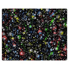 Universe Star Planet Galaxy Two Sides Premium Plush Fleece Blanket (teen Size) by Ravend