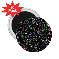 Universe Star Planet Galaxy 2 25  Magnets (10 Pack)  by Ravend