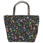 Universe Star Planet Galaxy Bucket Bag Front