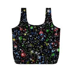 Universe Star Planet Galaxy Full Print Recycle Bag (m) by Ravend