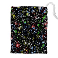 Universe Star Planet Galaxy Drawstring Pouch (4xl) by Ravend