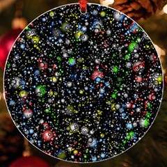 Universe Star Planet Galaxy Uv Print Acrylic Ornament Round by Ravend