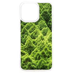 Green Pine Forest Iphone 15 Pro Max Tpu Uv Print Case by Ravend