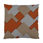 Abstract Pattern Line Art Design Decoration Standard Cushion Case (One Side) Front