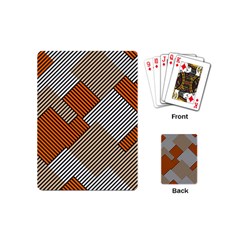 Abstract Pattern Line Art Design Decoration Playing Cards Single Design (mini)