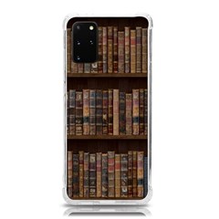 Old Bookshelf Orderly Antique Books Samsung Galaxy S20 Plus 6 7 Inch Tpu Uv Case by Ravend