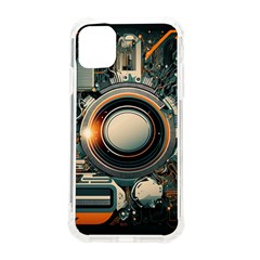 Technology Robot Internet Processor Iphone 11 Tpu Uv Print Case by Ravend