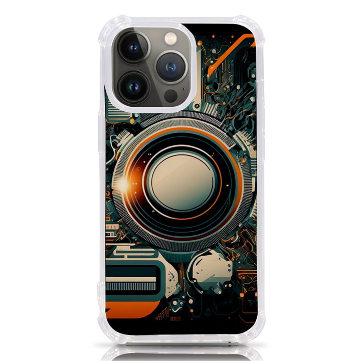 Technology Robot Internet Processor iPhone 13 Pro TPU UV Print Case