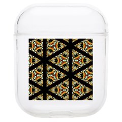 Pattern Stained Glass Triangles Soft Tpu Airpods 1/2 Case by HermanTelo