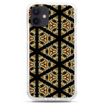 Pattern Stained Glass Triangles iPhone 12 mini TPU UV Print Case	 Front