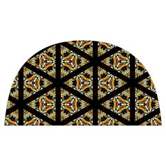 Pattern Stained Glass Triangles Anti Scalding Pot Cap