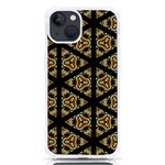 Pattern Stained Glass Triangles iPhone 13 TPU UV Print Case Front