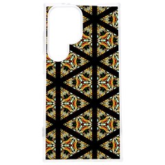 Pattern Stained Glass Triangles Samsung Galaxy S24 Plus 6 7 Inch Tpu Uv Case by HermanTelo