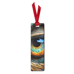 Eye Bird Feathers Vibrant Small Book Marks by Hannah976