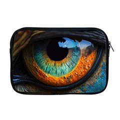 Eye Bird Feathers Vibrant Apple Macbook Pro 17  Zipper Case by Hannah976