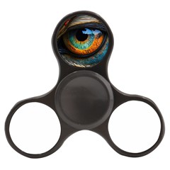 Eye Bird Feathers Vibrant Finger Spinner by Hannah976