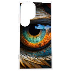 Eye Bird Feathers Vibrant Samsung Galaxy S24 Plus 6 7 Inch Tpu Uv Case by Hannah976