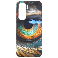 Eye Bird Feathers Vibrant Samsung Galaxy S24 Plus 6 7 Inch Black Tpu Uv Case by Hannah976