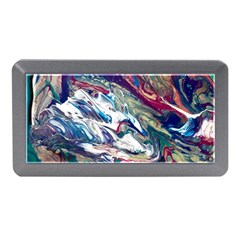 Abstract Strata Iv Memory Card Reader (mini) by kaleidomarblingart