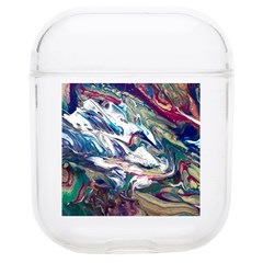 Abstract Strata Iv Soft Tpu Airpods 1/2 Case by kaleidomarblingart