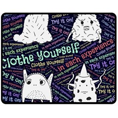 Experience Feeling Clothing Self Fleece Blanket (medium) by Paksenen