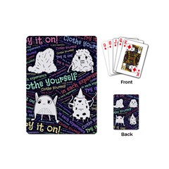 Experience Feeling Clothing Self Playing Cards Single Design (mini)