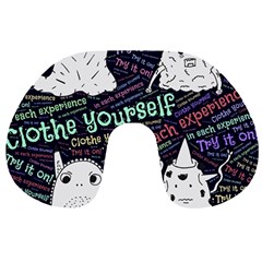 Experience Feeling Clothing Self Travel Neck Pillow by Paksenen