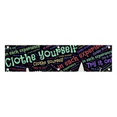 Experience Feeling Clothing Self Banner And Sign 4  X 1 