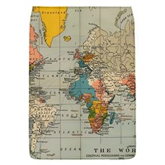 Vintage World Map Removable Flap Cover (s) by Loisa77