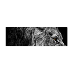 Angry Male Lion Wild Animal Sticker (bumper) by Loisa77