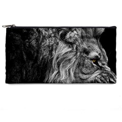 Angry Male Lion Wild Animal Pencil Case by Loisa77