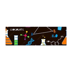 Science Lesson Flat Vector Seamless Pattern Sticker (bumper) by Loisa77