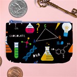 Science Lesson Flat Vector Seamless Pattern Large Coin Purse Front