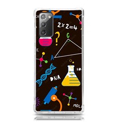 Science Lesson Flat Vector Seamless Pattern Samsung Galaxy Note 20 Tpu Uv Case by Loisa77