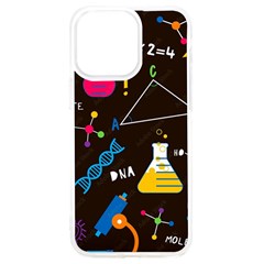 Science Lesson Flat Vector Seamless Pattern Iphone 15 Pro Max Tpu Uv Print Case by Loisa77