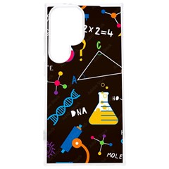 Science Lesson Flat Vector Seamless Pattern Samsung Galaxy S24 Plus 6 7 Inch Tpu Uv Case