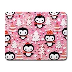 Cute Penguin Pattern Small Mousepad