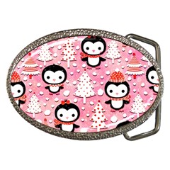 Cute Penguin Pattern Belt Buckles