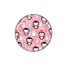 Cute Penguin Pattern Hat Clip Ball Marker by Loisa77