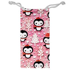 Cute Penguin Pattern Jewelry Bag