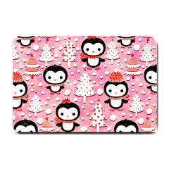 Cute Penguin Pattern Small Doormat