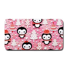 Cute Penguin Pattern Medium Bar Mat