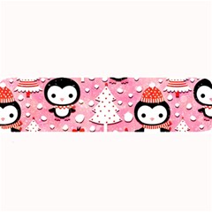 Cute Penguin Pattern Large Bar Mat