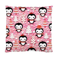 Cute Penguin Pattern Standard Cushion Case (One Side)